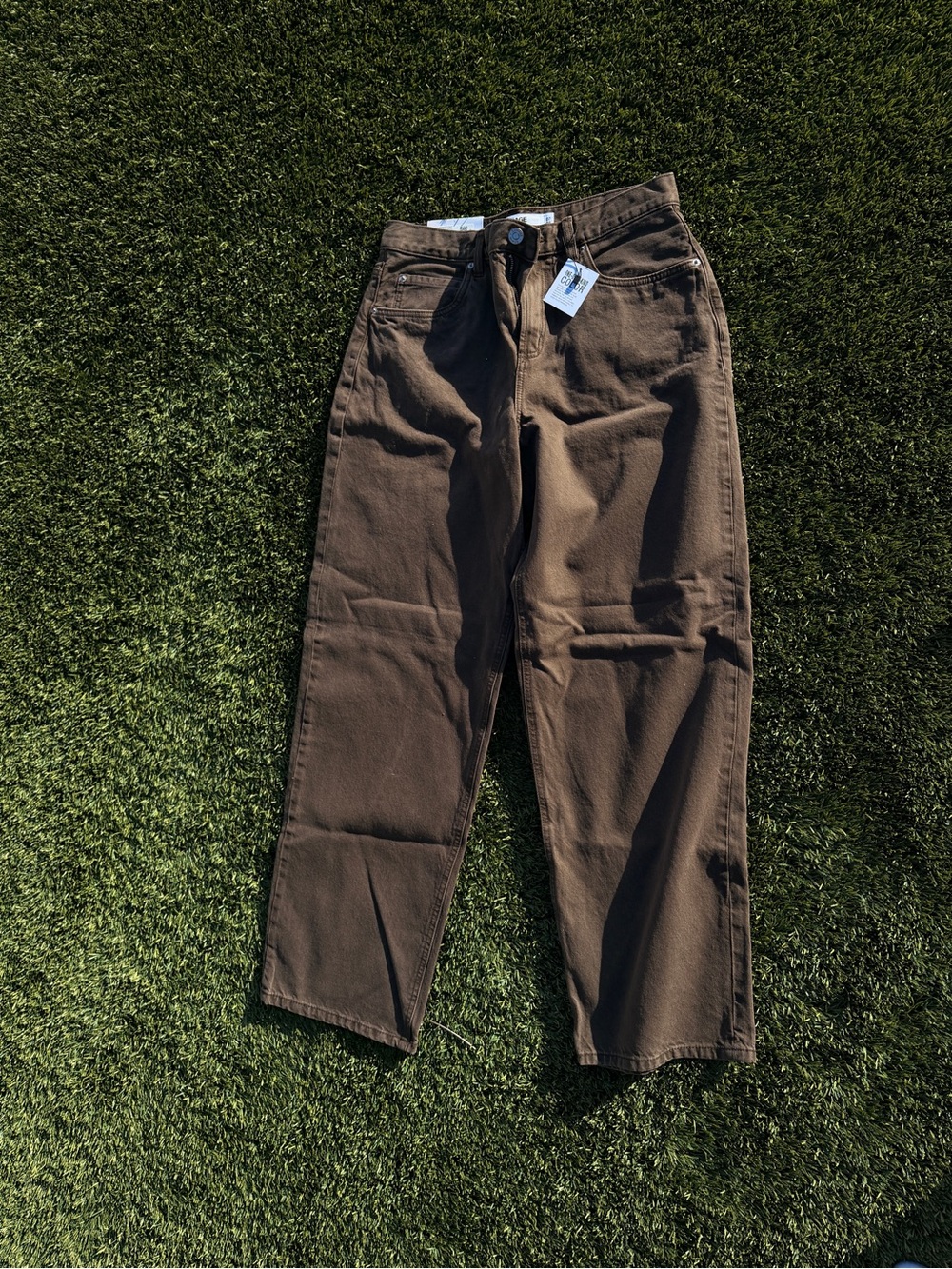 Garage Women’s Brown Relaxed Fit Jeans